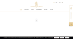 Desktop Screenshot of grandhotelbrno.cz